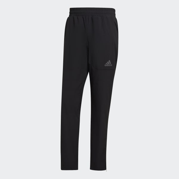 Black Essentials Hero to Halo Woven Tracksuit Bottoms LE595