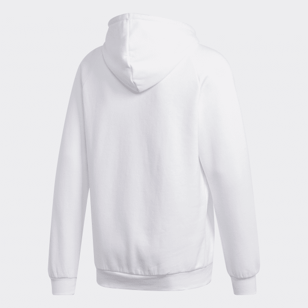 adidas men's original trefoil street graphic front pocket hoodie