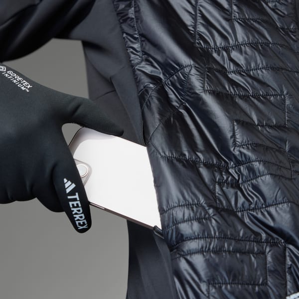 cierna Bunda Terrex Xperior Varilite Hybrid PrimaLoft