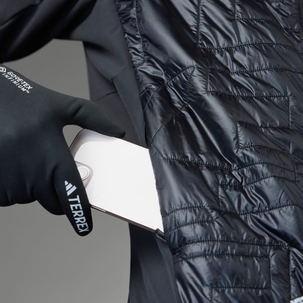 adidas Terrex - adidas Black Jacket Hybrid Varilite | US Men\'s PrimaLoft | Xperior Hiking