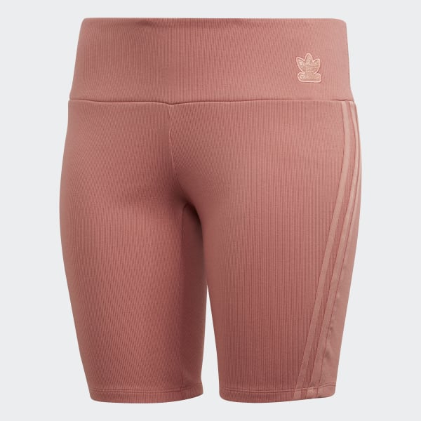 Ροζ Biker Shorts (Plus Size)