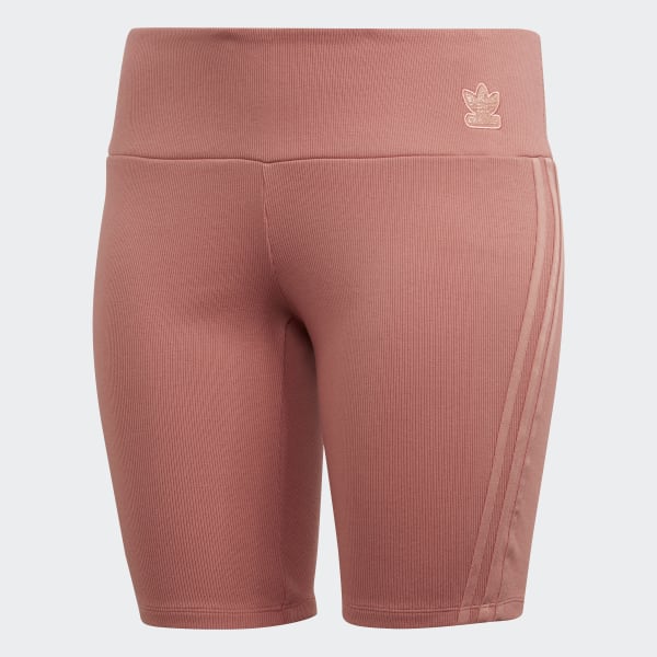 Pink Plus Size Biker shorts 31826