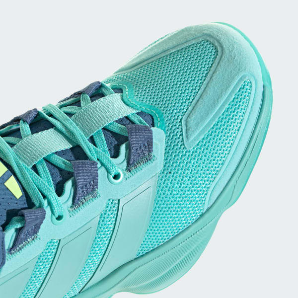 adidas Court Stabil Indoor Shoes - Turquoise | Free Shipping with