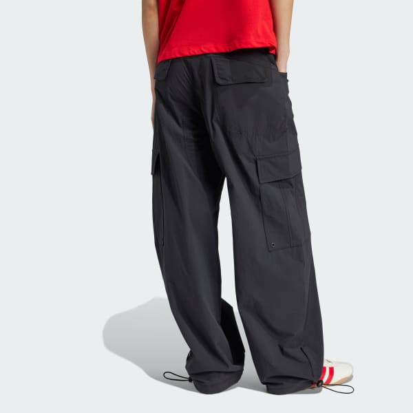 Black Premium Essentials Cargo Pants