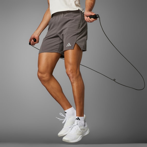 สีน้ำตาล กางเกงขาสั้น Designed for Training HIIT Workout HEAT.RDY