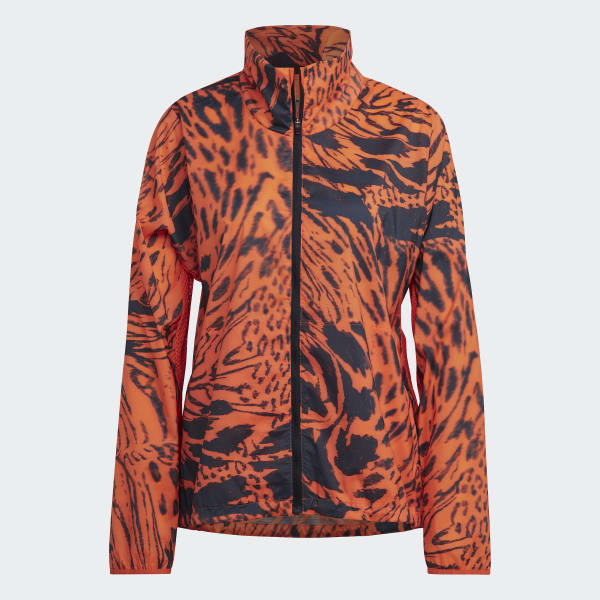 Naranja Campera de Running Fast