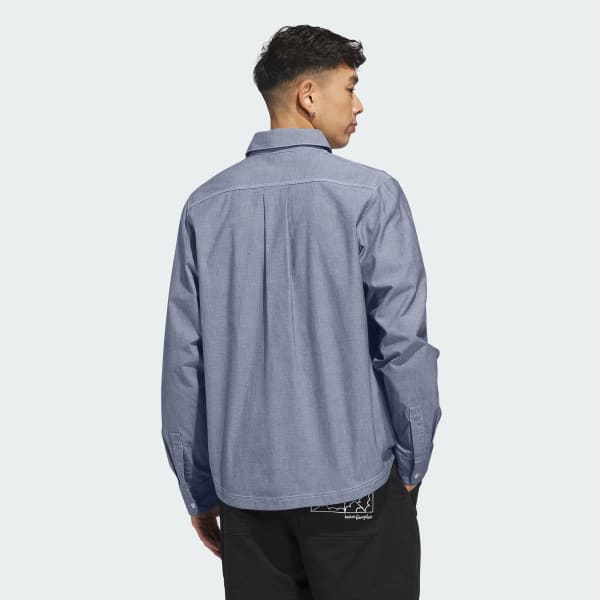 Verde CAMISA MANGA LONGA BOTÕES SKATEBOARDING x MARK GONZALES