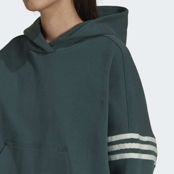 adidas Adicolor Neuclassics Hoodie - Green, Women's Lifestyle