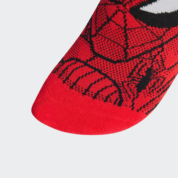 Vermelho Meias adidas x Marvel Homem-Aranha 3 Pares Infantil