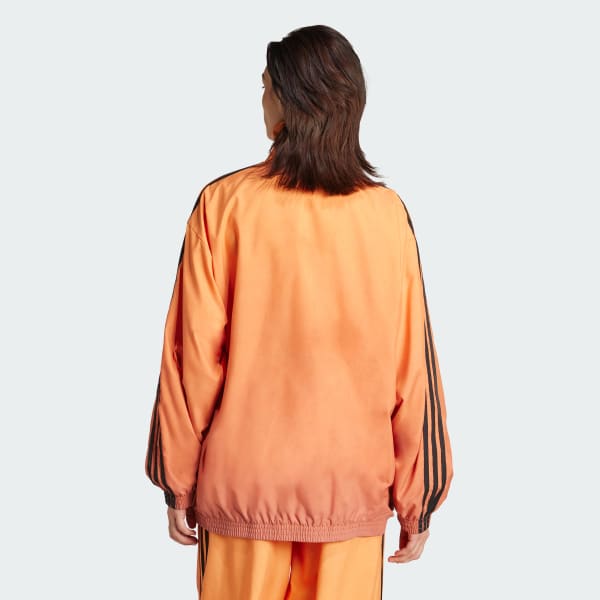 Multicolor Gradient Firebird Oversized Track Top