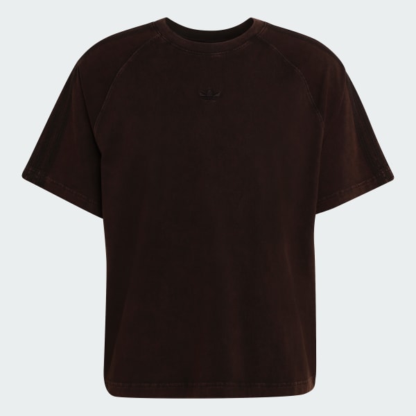 Castanho T-SHIRT PREMIUM ESSENTIALS RETRO WASHED