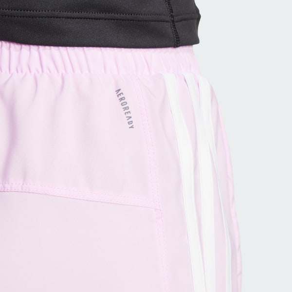 Pacer Training 3-Stripes Woven High-Rise Shorts