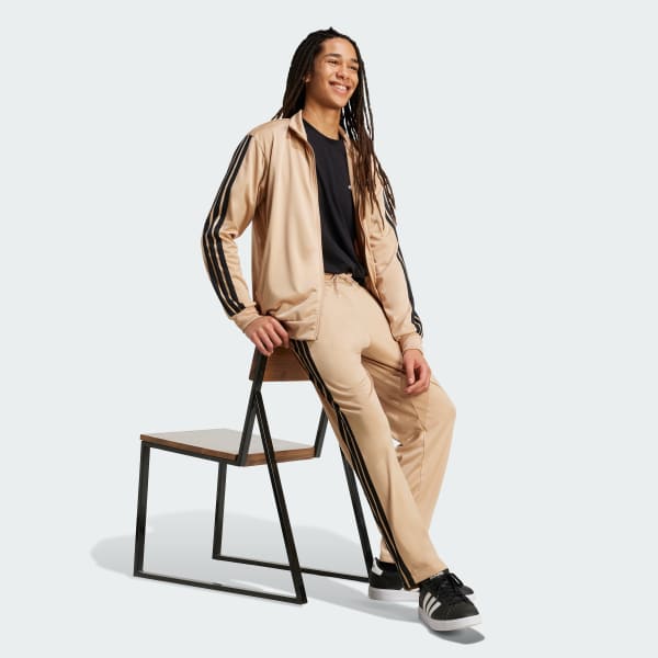 adidas DAYREADY OPEN HEM TRACKPANTS - Brown | Free Shipping with