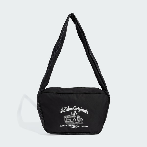 Svart Wabash Large Crossbody Väska