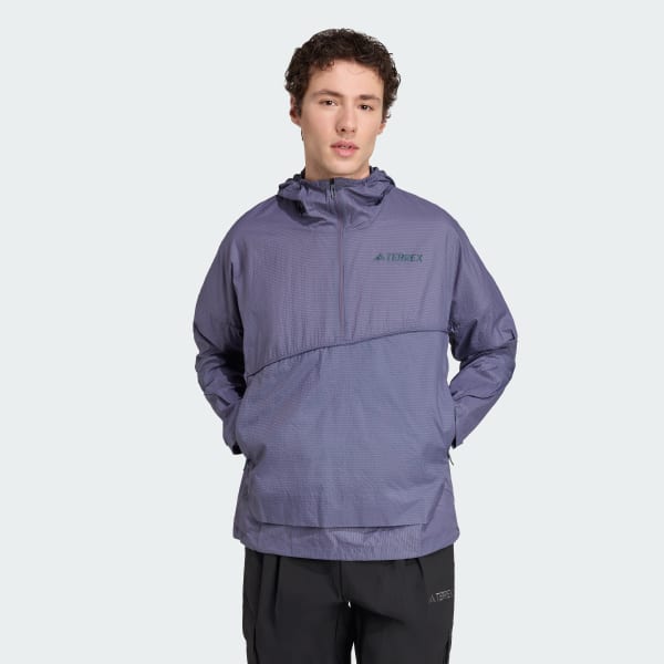 groen Terrex Xploric Wind Anorak
