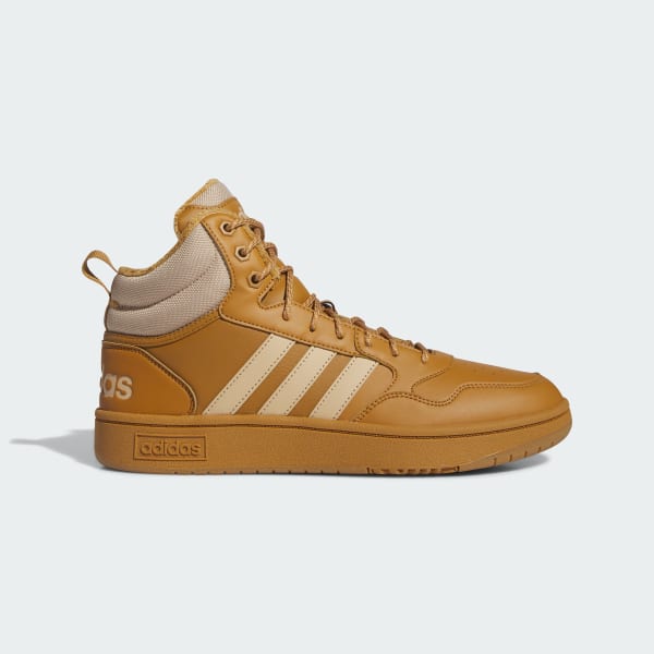 Gelb Hoops 3.0 Mid Lifestyle Basketball Classic Fur Lining Winterized Schuh