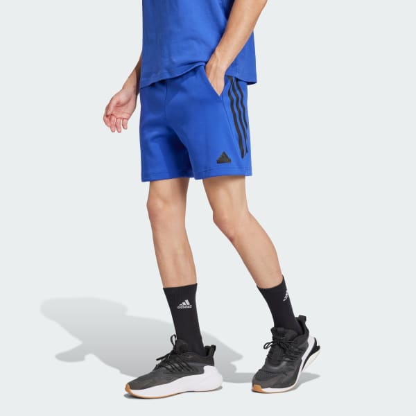 Blue Future Icons 3-Stripes Shorts