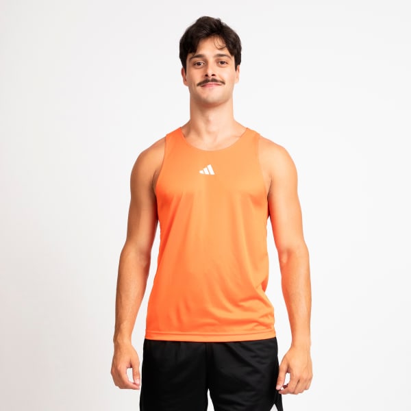 Laranja Regata Treino Basica