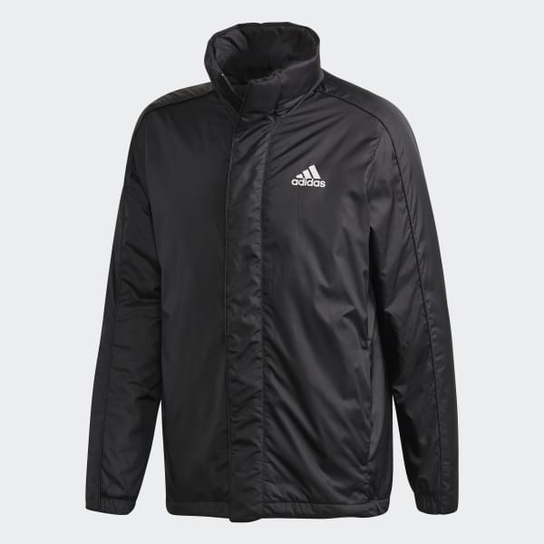 Adidas black outlet winter jacket