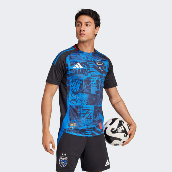 adidas San Jose Earthquakes 25/26 Home Authentic Jersey
