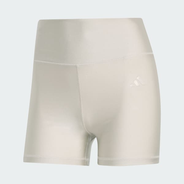 Bege Shorts Optime Essentials 4" Shine