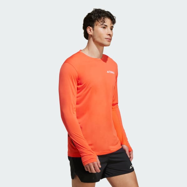Orange Terrex Xperior Climacool+ Long Sleeve Tee