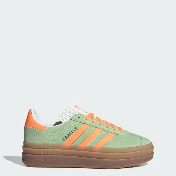 【一度だけ着用】アディダス ガゼル ボールド グリーン 楽天市場】アディダス ガゼルボールド adidas GAZELLE BOLD