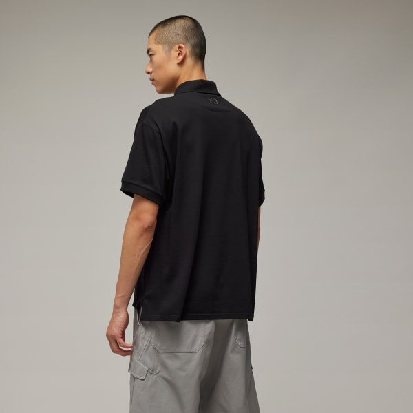Y3 polo shirt shop sale