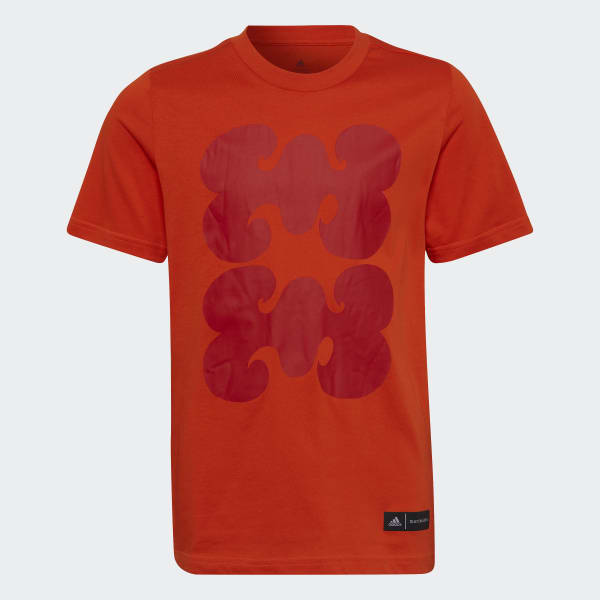 Orange Marimekko Graphic Tee