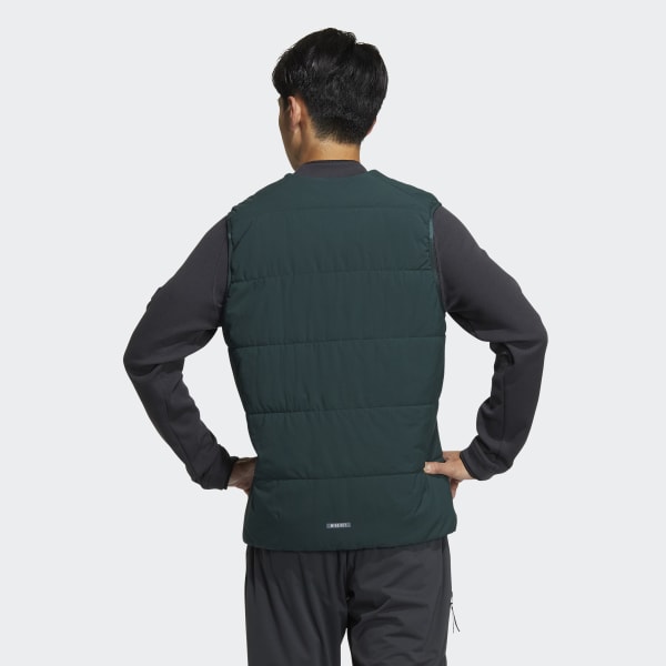 Green Go-To Reversible Padded Vest