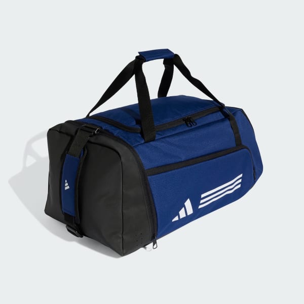Blue Essentials 3-Stripes Duffel Bag Medium