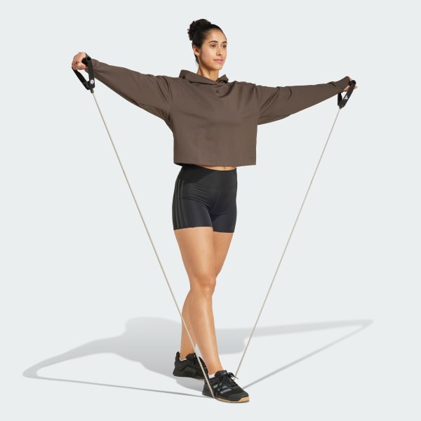 Green PrimeLift Loose Fit Back-Ventilation Hoodie