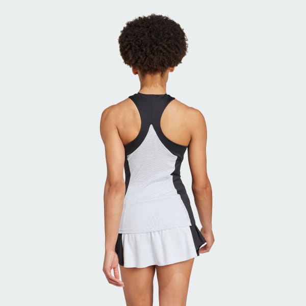 Azul Playera sin Mangas de Tenis Premium