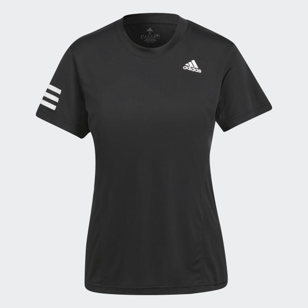 Negro Playera Club para Tenis