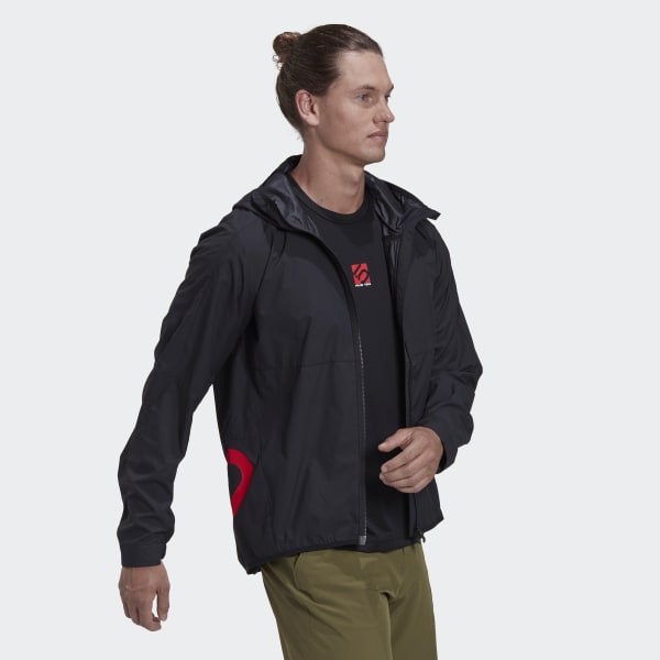 Schwarz Five Ten Windjacke