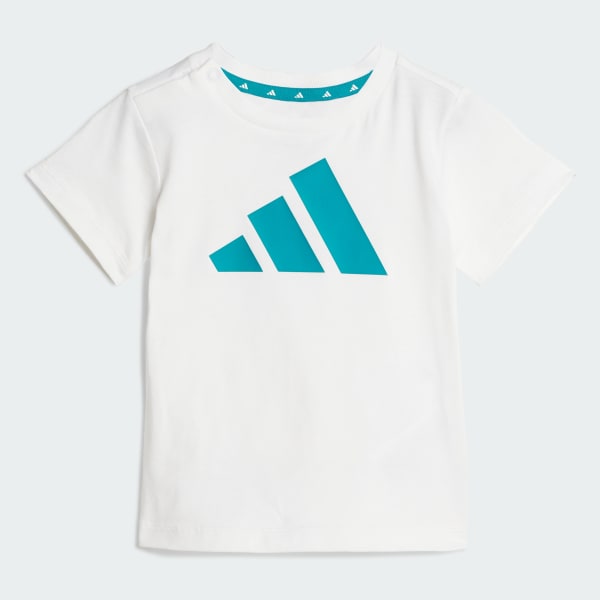 Branco Conjunto Camiseta Essentials Infantil