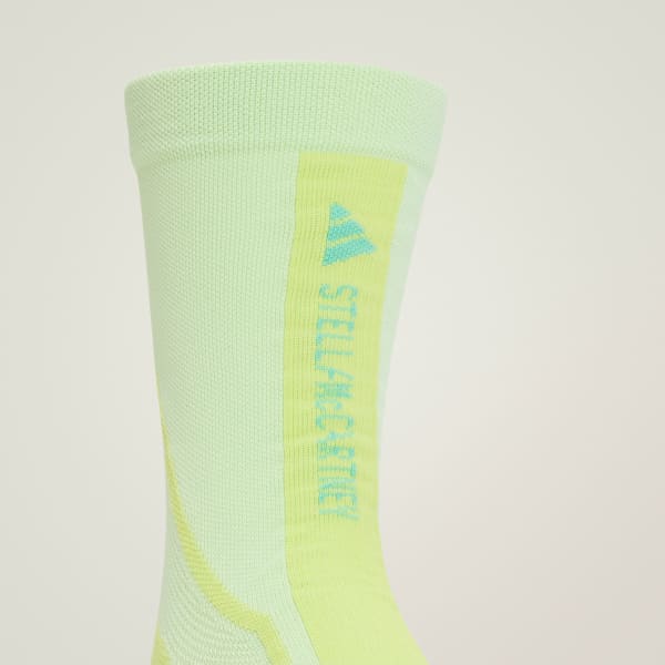 Verde Calcetines a Media Pantorrilla adidas by Stella McCartney