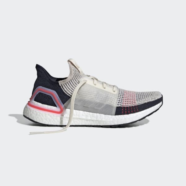 Zapatillas Ultraboost 19 beis y blancas para hombre | adidas España