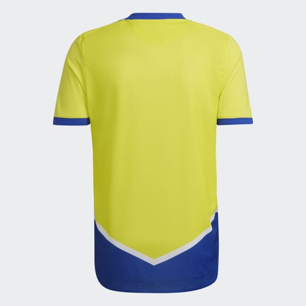 Gelb Juventus Turin 21/22 Ausweichtrikot Authentic