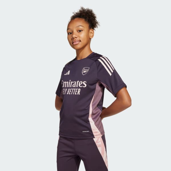Purple Arsenal Tiro 24 Training Jersey
