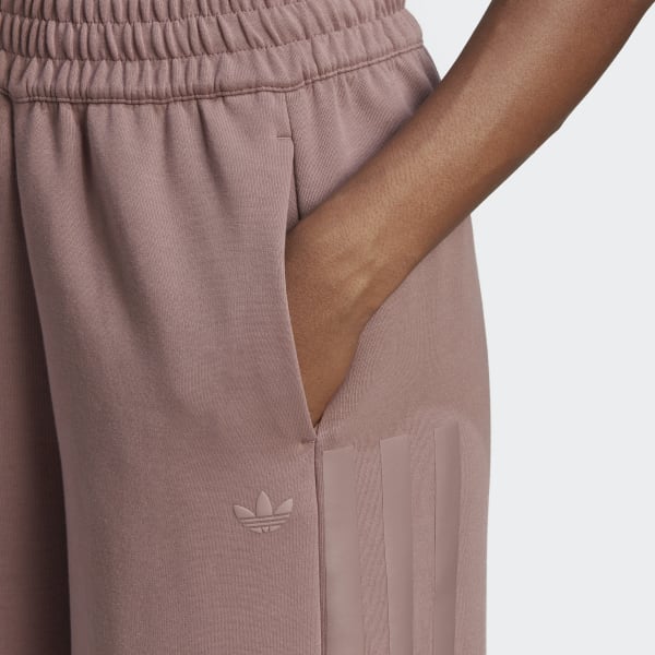 Paars Adicolor Contempo Chunky Stripes Trainingsbroek CC372