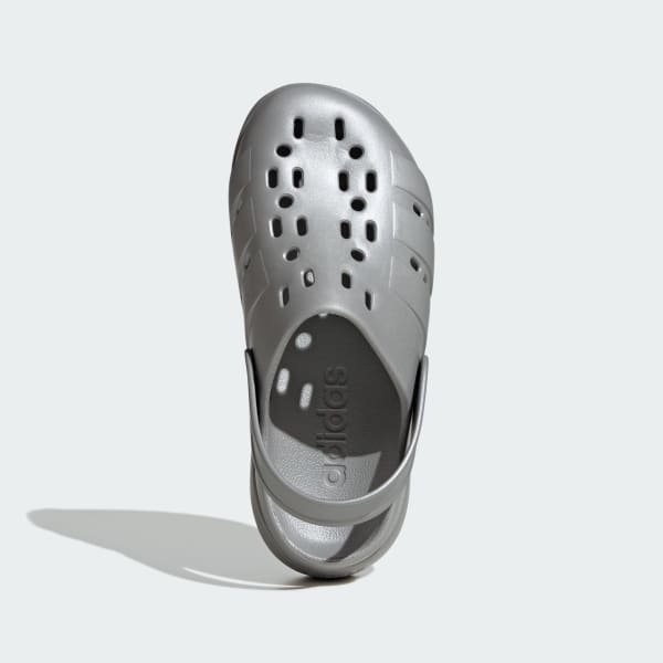 Silver 아딜렛 플랫폼 클로그