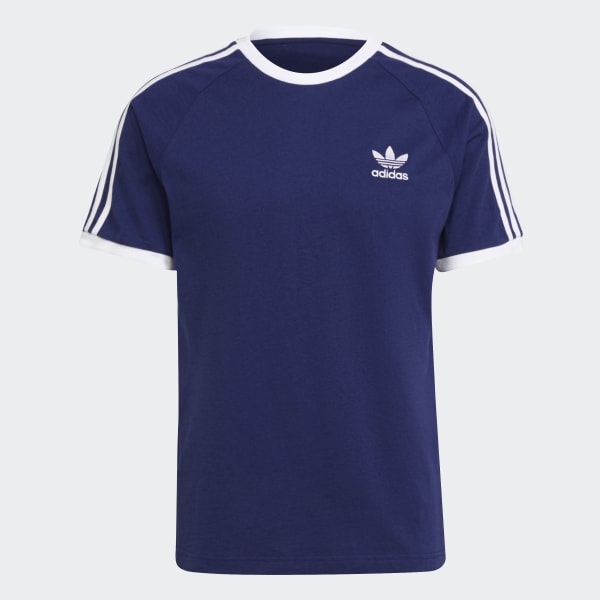 Blau adicolor Classics 3-Streifen T-Shirt 14212