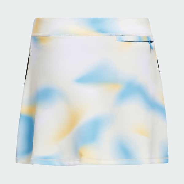 Gelb Printed Kids Skort