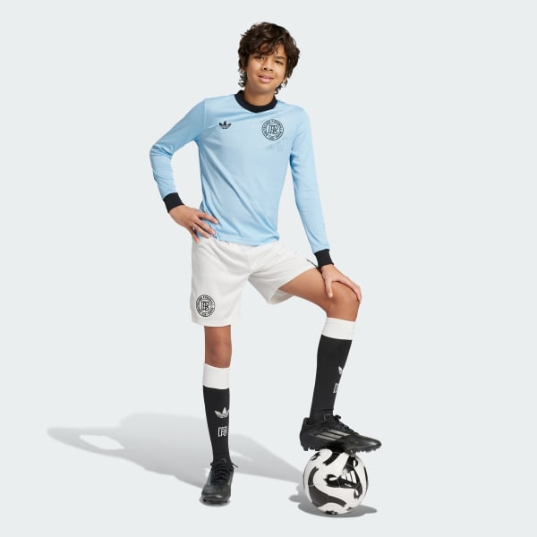 Blau DFB Anniversary Long Sleeve Kids Trikot