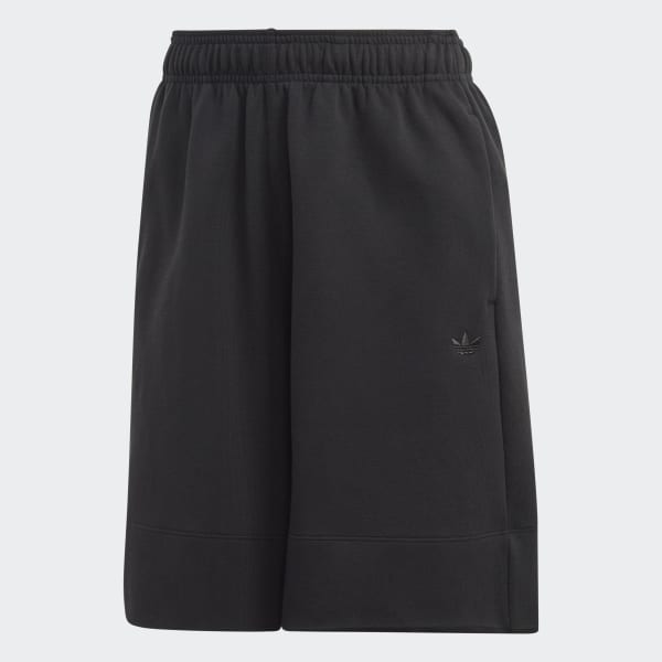 Black Premium Essentials Long Shorts