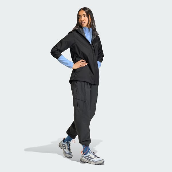 cierna Nepremokavá bunda Terrex Multi 2.5 Layer CLIMAPROOF