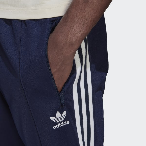 Blauw Adicolor Classics Beckenbauer Primeblue Trainingsbroek IZP31
