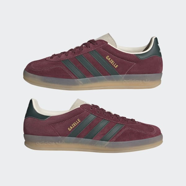 adidas Gazelle Indoor Shoes - Burgundy | adidas Australia