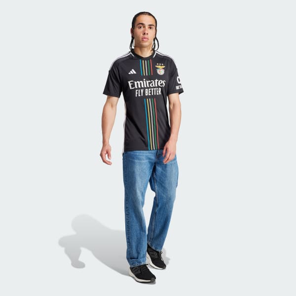 Schwarz Benfica Lissabon 23/24 Auswärtstrikot